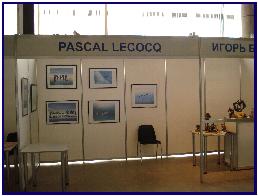 Pascal's exhibition in Kiev 2007, pic by Ch.Petron