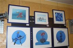 Paintings by Pascal Lecocq, Angers, 2008, pic by G.Lecocq