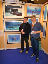 Paris Dive Show Pascal Lecocq's exhibition 2009, with new customer