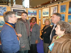 Paris Dive Show Pascal Lecocq's exhibition 2009, the Lecocq family