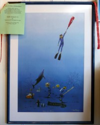 Artprint donated by pascal for the Historical diving Society